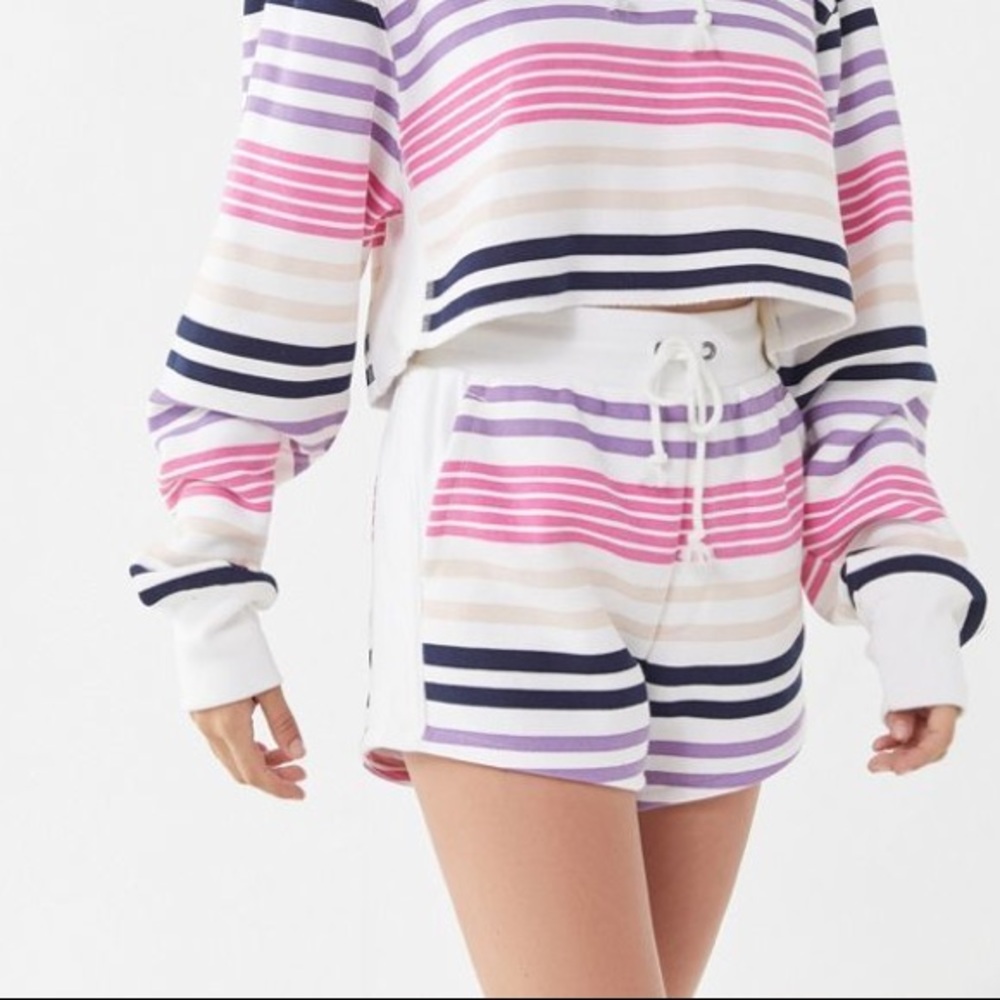 CHAMPION x UO Striped Drawstring Womens Shorts